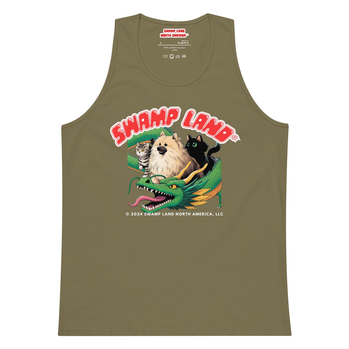 Swamp Land Logo Tank