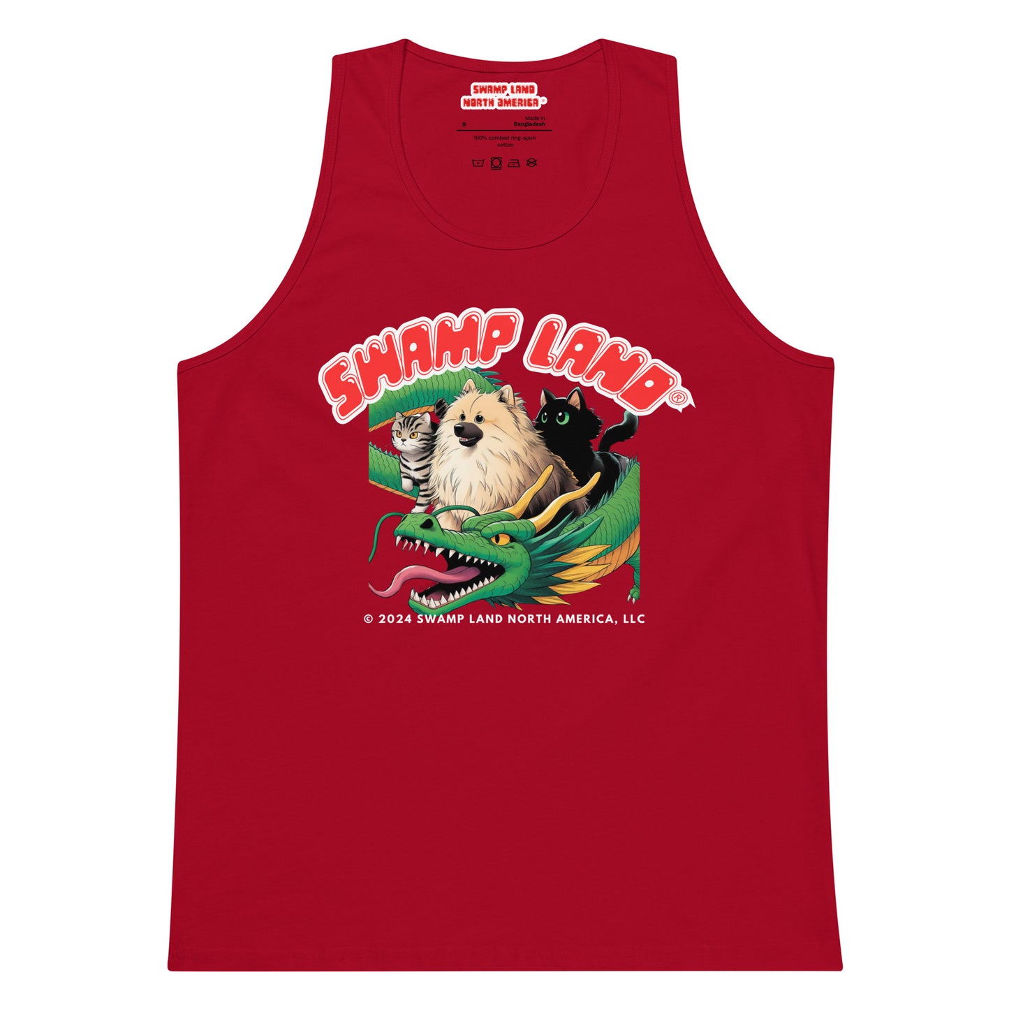 Swamp Land Logo Tank